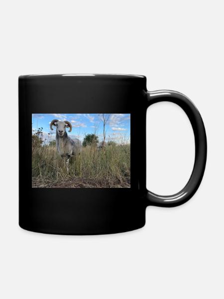 Chèvre - Mug uni - noir