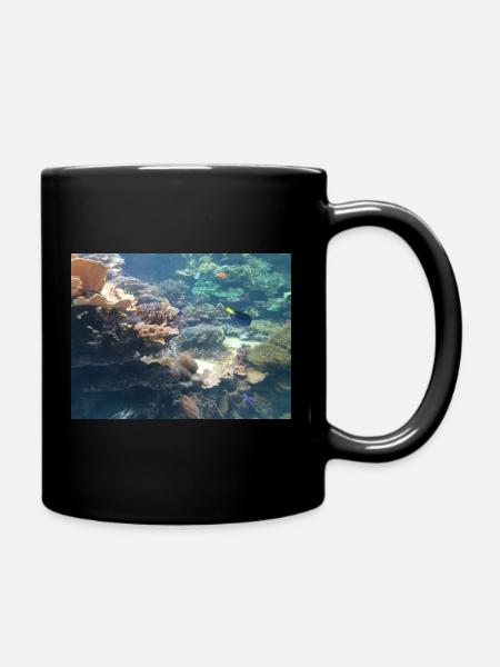 Aqua - Tasse einfarbig - Schwarz