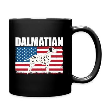 Dalmate - Mug uni - noir - Droite