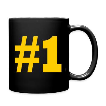 1 - Mug uni - noir - Droite