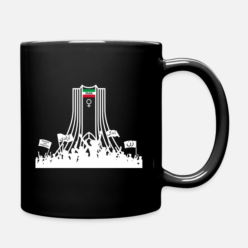 Zan Zendegi Azadi - IRAN زن زندگی آزادی - Mug uni - noir
