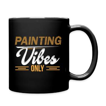 Maler und Lackierer, der Beste und Nervigste Beruf - Tasse einfarbig - Schwarz - Rechts