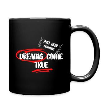 Dreams - Tasse einfarbig - Schwarz - Rechts