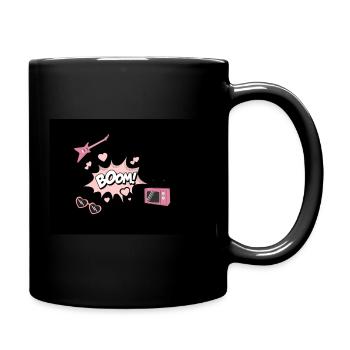 Boom - Tasse einfarbig - Schwarz - Rechts