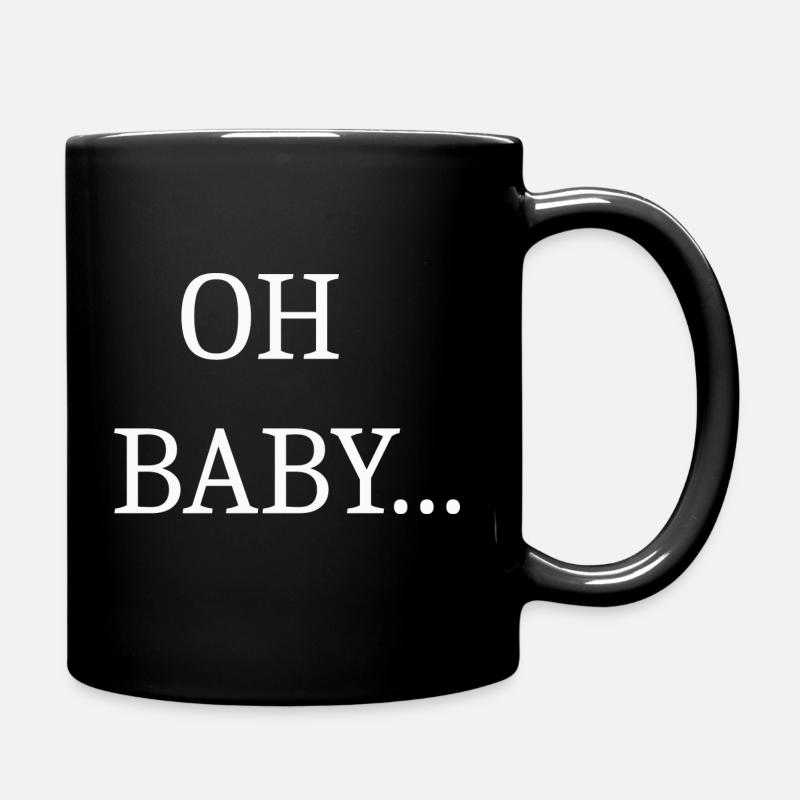 Oh Baby Babe - Full Colour Mug - black