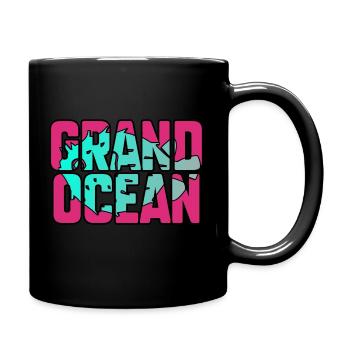 Grand océan - Mug uni - noir - Droite