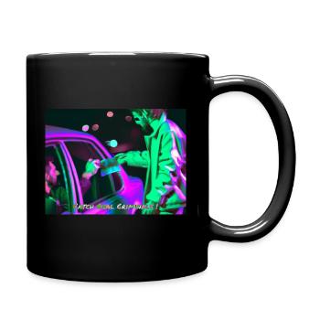 « Catch Real Criminals III » Conception de tuning automobile - Mug uni - noir - Droite