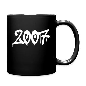 Rap Graffiti Design for Fans 2007 Year - Full Colour Mug - black - Right