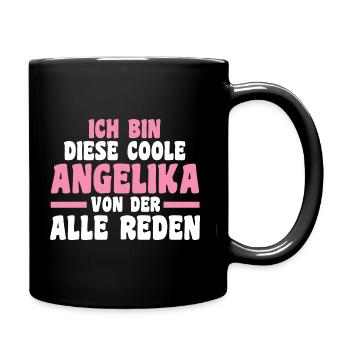 Angelika - Tasse einfarbig - Schwarz - Rechts