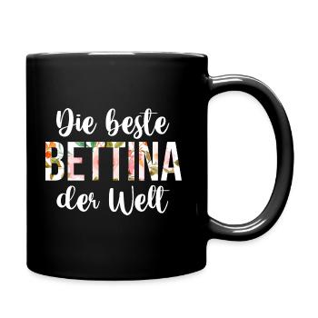 Bettina - Tasse einfarbig - Schwarz - Rechts
