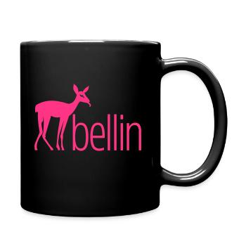 REHbellin Rebellin - Tasse einfarbig - Schwarz - Rechts