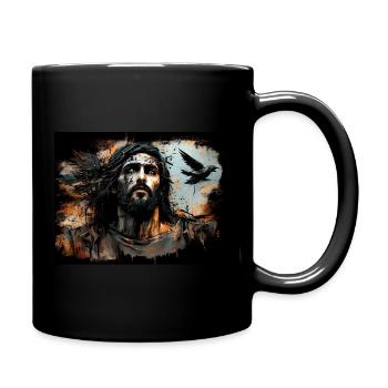 Jesus Christ - Full Colour Mug - black - Right