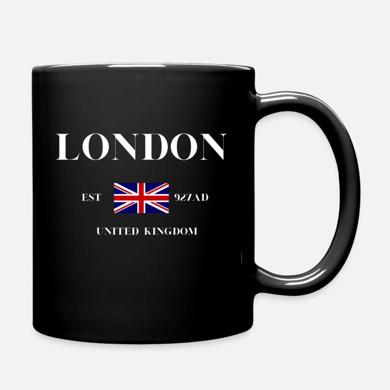 LONDON - Full Colour Mug - black