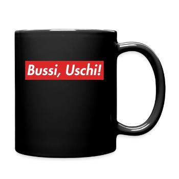 Zitate vom Franze - Bayern- bavaria - Tasse einfarbig - Schwarz - Rechts