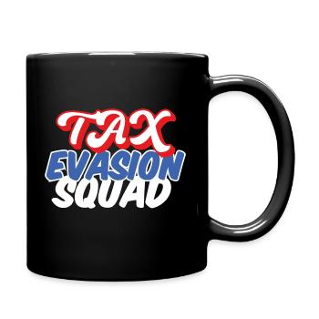tax evasion squad - Full Colour Mug - black - Right
