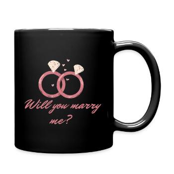 RING - Tasse einfarbig - Schwarz - Rechts