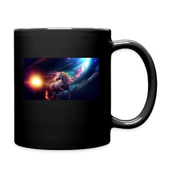 UNICORN IN THE SKY - Mug uni - noir - Droite