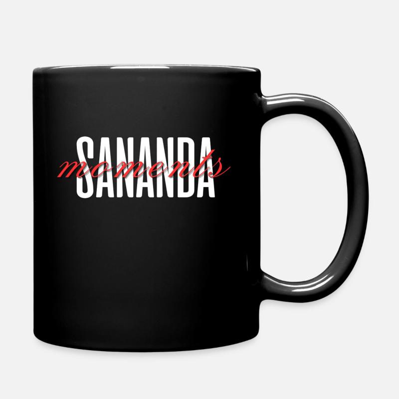 SANANDA moments - Tasse einfarbig - Schwarz