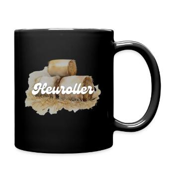 Heuroller - Tasse einfarbig - Schwarz - Rechts