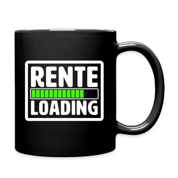 RENTE LOADING - Tasse einfarbig - Schwarz - Rechts