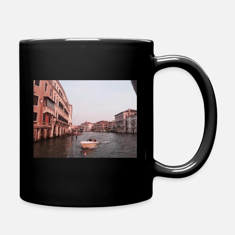 Venedig - Tasse einfarbig - Schwarz