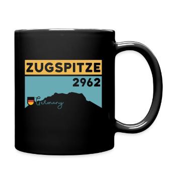 Zugspitze Höhe Randonnée Train Allemagne - Mug uni - noir - Droite