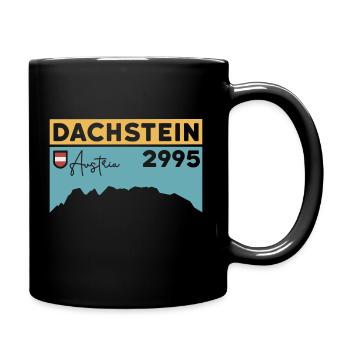 Hoher Dachstein Schladming Ramsau Höhe Wanderung - Tasse einfarbig - Schwarz - Rechts