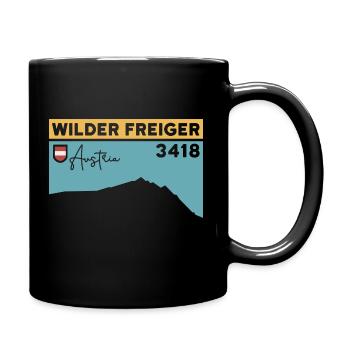 Wild Freiger Mountain Tour Red Ridge Summit Altitude - Full Colour Mug - black - Right
