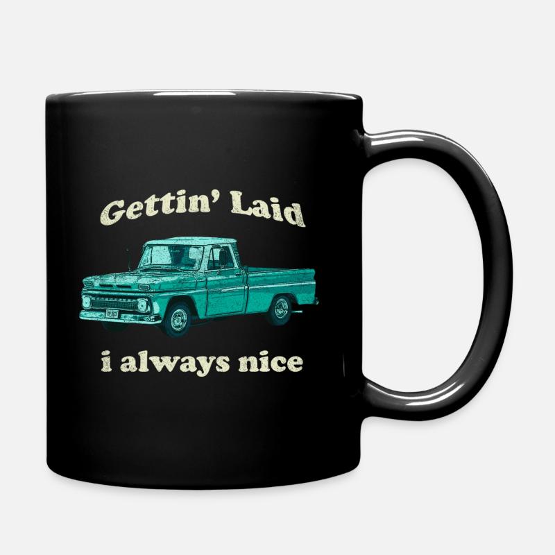 C-10 Pickup Pickup Truck Car Vintage - Mug uni - noir