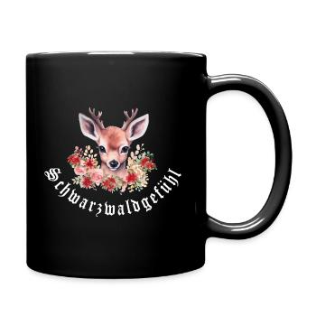 Black Forest feeling - Full Colour Mug - black - Right