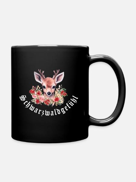 Sensation de Forêt-Noire - Mug uni - noir
