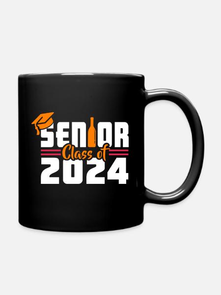 Abschluss 2024 - Tasse einfarbig - Schwarz