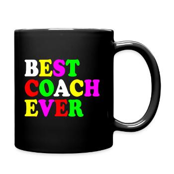Best coach ever - Full Colour Mug - black - Right