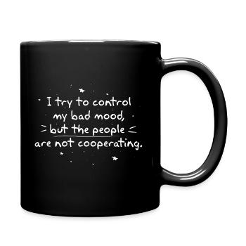 control - Full Colour Mug - black - Right