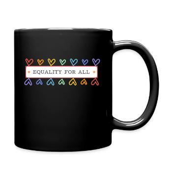 Égalité pour tous les produits dérivés de la Fierté - Mug uni - noir - Droite