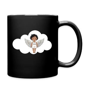 ange flemme - Mug uni - noir - Droite