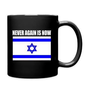 Never again is now - Mug uni - noir - Droite