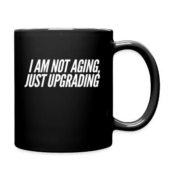 Lustige Sprüche Geburtstag - Tasse einfarbig - Schwarz - Rechts