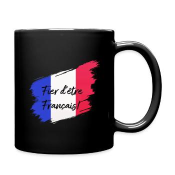 FRANKREICH - Tasse einfarbig - Schwarz - Rechts