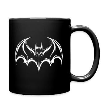 Chauve-souris - Mug uni - noir - Droite