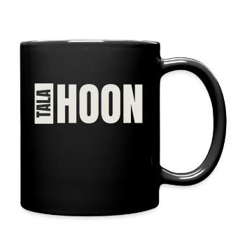 Talahoon Sign bright - Tasse einfarbig - Schwarz - Rechts