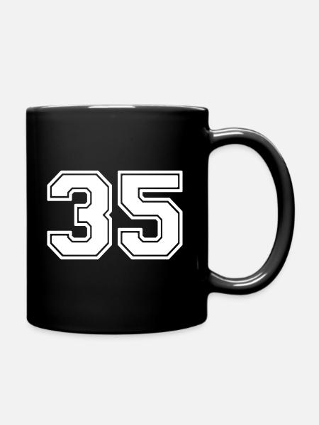 35 - Tasse einfarbig - Schwarz
