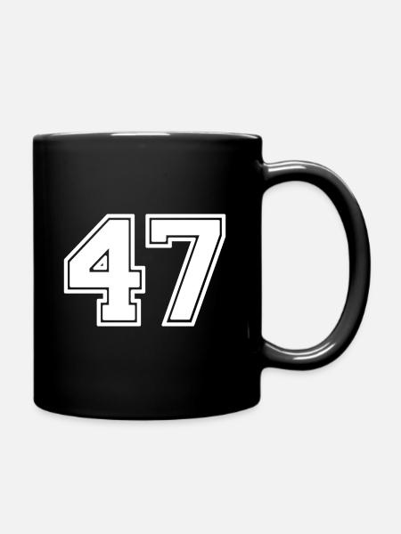 47 - Tasse einfarbig - Schwarz