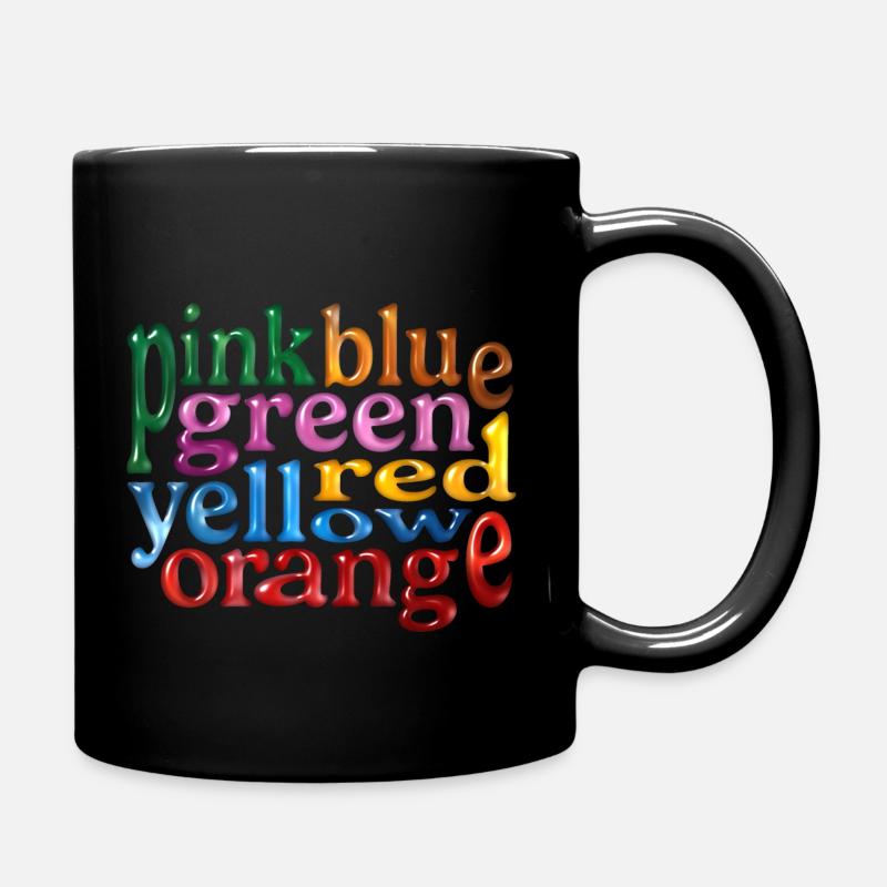 Mauvaises couleurs - Mug uni - noir
