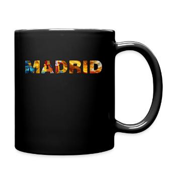 T-shirt exclusif Madrid - Mug uni - noir - Droite