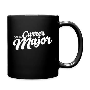 Soc del carrer Major 2 - Mug uni - noir - Droite