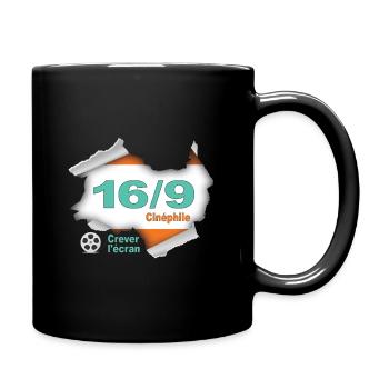 16/9 Cinéma - Mug uni - noir - Droite