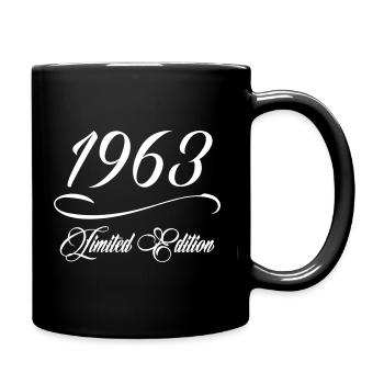 Limited Edition 1963 - Birthday 1963 - Full Colour Mug - black - Right