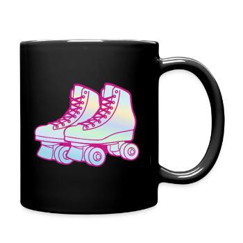 Roller Skates Roller Skates Kids Roller Skate Girls - Full Colour Mug - black - Right