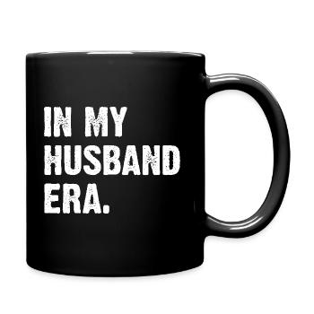 In My Husband Era - Tasse einfarbig - Schwarz - Rechts
